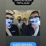 Voo pela VIDA com LED Santos e Cmte Humberto Branco da AOPA Brasil.