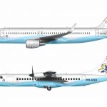 Apoio 10, de 2020 - enviadas maquetes com estes modelos que fizeram os voos entre Cuiabá-Campinas-S.José do R.Preto